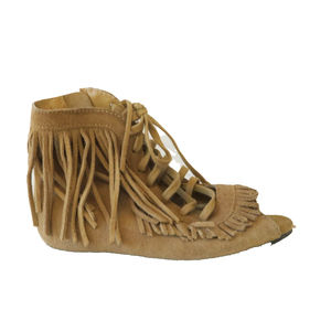 Joy Folie Girls Tan Sandals size: 9 Toddler